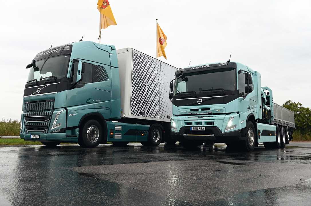 E-Lkw von Volvo – schwere Klasse FH, FM und FMX "Electric" E-Lkw von Volvo – schwere Klasse FH, FM und FMX "Electric"