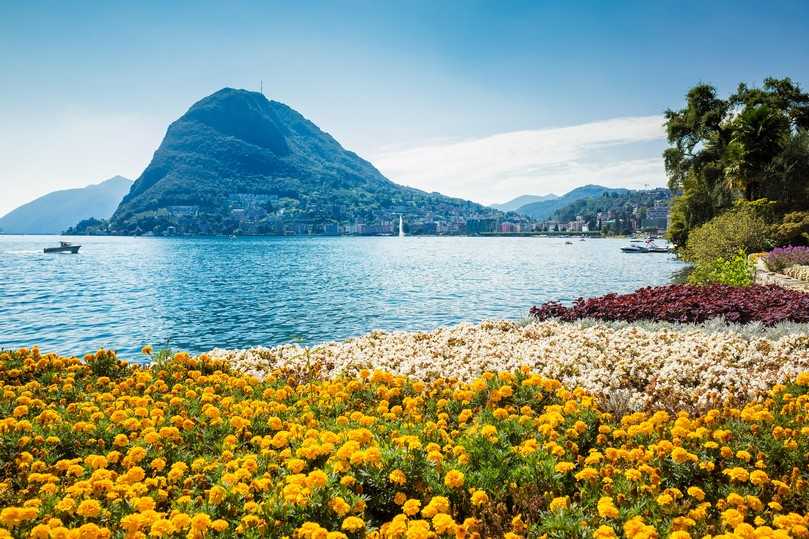 Sonnentag in Lugano am See. | Foto: Alfio Finocchiaro Sonnentag in Lugano am See. | Foto: Alfio Finocchiaro