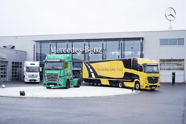 Mercedes Actros: Notbremsassistent ab 2020 serienmäßig Mercedes Actros: Notbremsassistent ab 2020 serienmäßig
