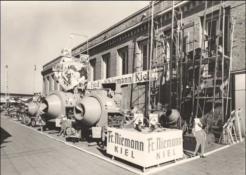 Messepräsenz gehörte für FN immer mit zum Erfolgsrezept, wie das Foto von einer Nordbau aus den frühen 1970er Jahren zeigt. | Foto: F. Niemann Messepräsenz gehörte für FN immer mit zum Erfolgsrezept, wie das Foto von einer Nordbau aus den frühen 1970er Jahren zeigt. | Foto: F. Niemann