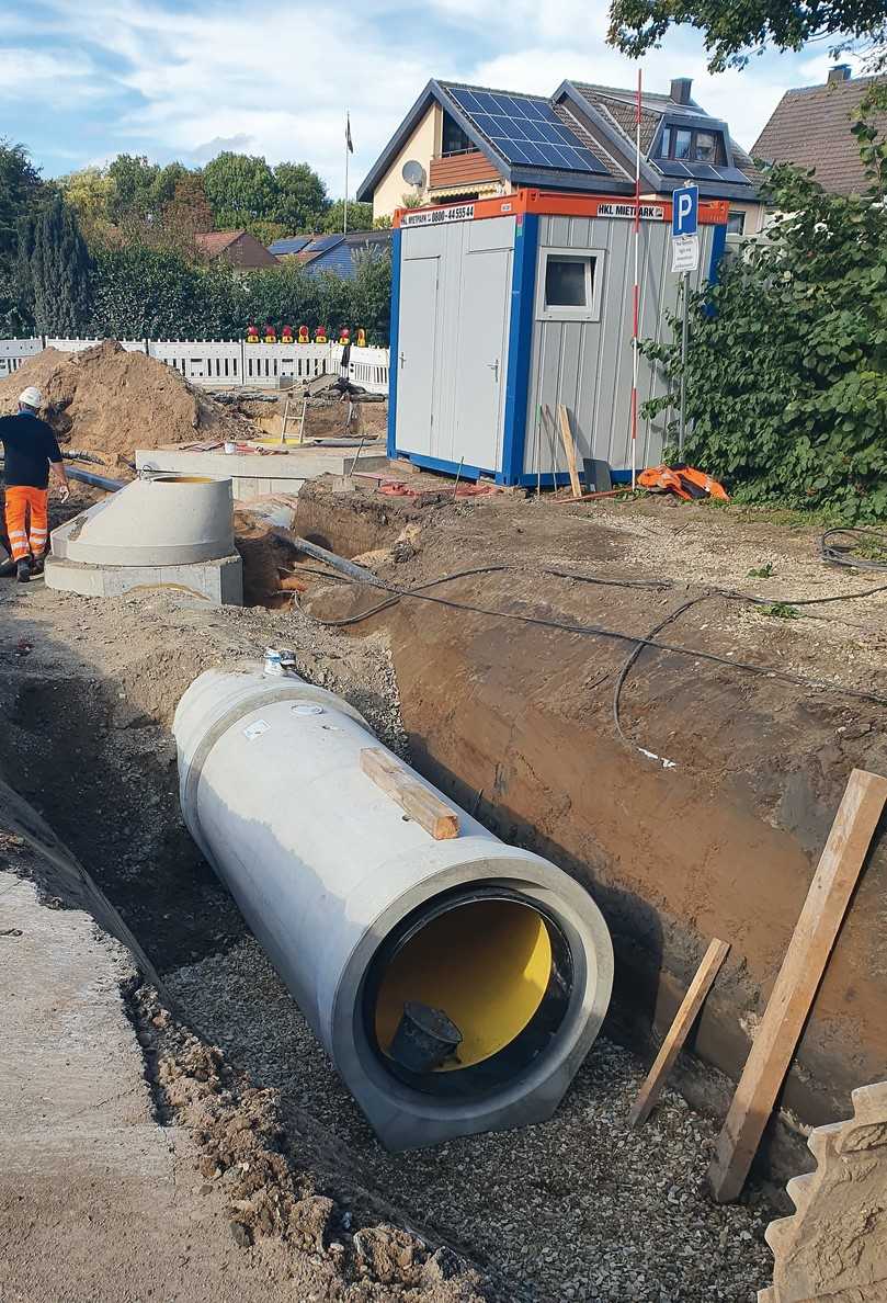 … als auch der Fußrohre Perfect Pipe gestalten sich aus der Sicht des ausführenden Bauunternehmens problemlos. | Foto: B_I/zu Eulenburg … als auch der Fußrohre Perfect Pipe gestalten sich aus der Sicht des ausführenden Bauunternehmens problemlos. | Foto: B_I/zu Eulenburg