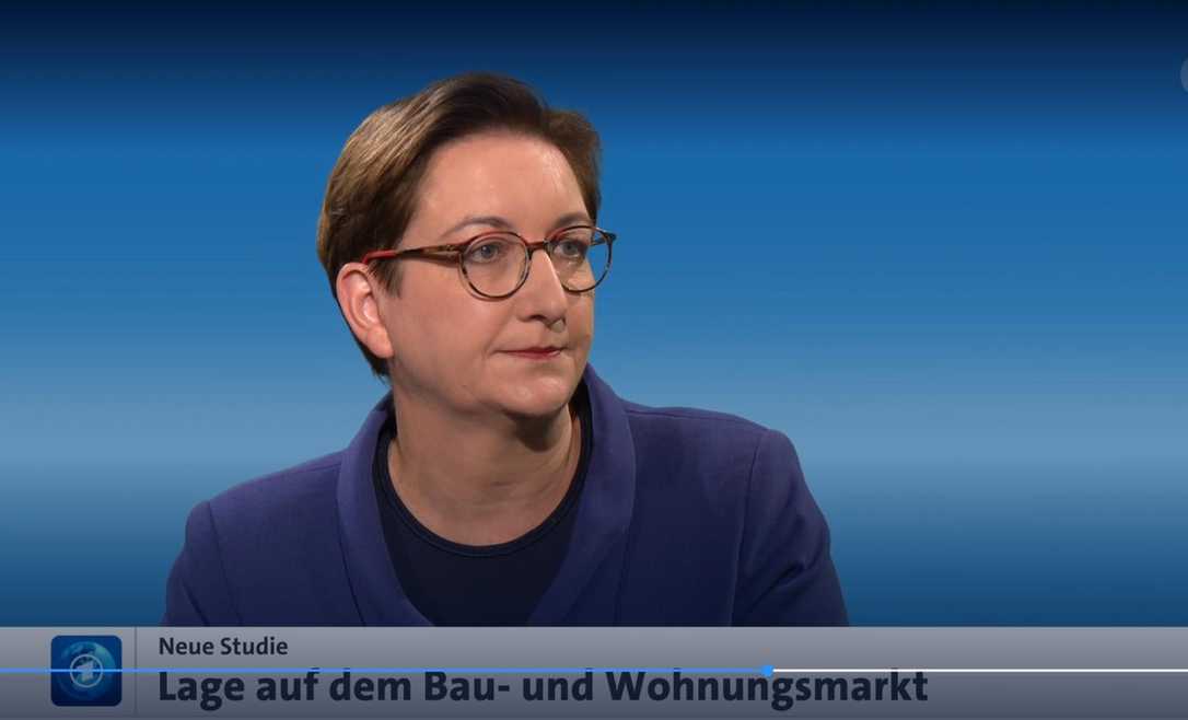 Bündnis Soziales Wohnen streitet sich mit Bauministerin Klara Geywitz Bündnis Soziales Wohnen streitet sich mit Bauministerin Klara Geywitz