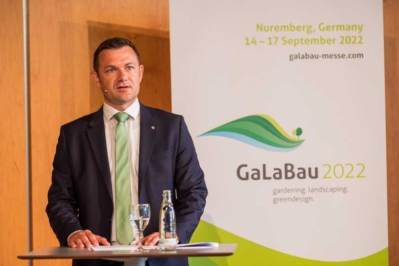 Stefan Dittrich ist zuständiger Leiter GaLaBau bei der NürnbergMesse. | Foto: Thomas Geiger Stefan Dittrich ist zuständiger Leiter GaLaBau bei der NürnbergMesse. | Foto: Thomas Geiger