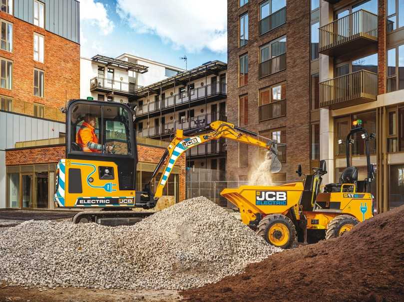 Für JCB hat gerade das Kompaktsegment ein sehr großes Potential für Elektroantriebe. | Foto: JCB Für JCB hat gerade das Kompaktsegment ein sehr großes Potential für Elektroantriebe. | Foto: JCB