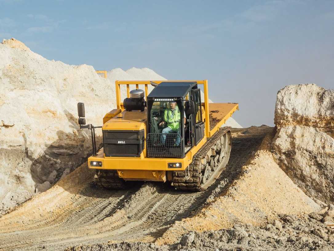 Bell Equipment Raupendumper für Erdbewegung im schweren Gelände Bell Equipment Raupendumper für Erdbewegung im schweren Gelände