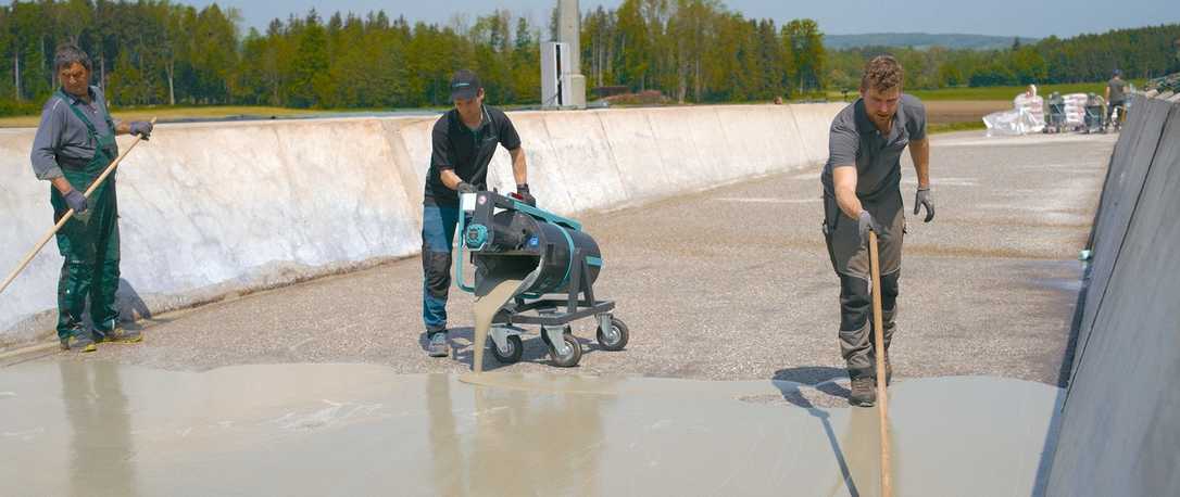 Beton-Instandsetzung: Siloplatte kostengünstig und schnell saniert Beton-Instandsetzung: Siloplatte kostengünstig und schnell saniert