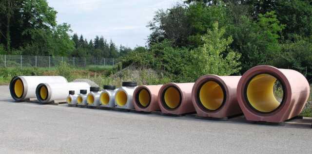 Komplette Produktpalette: Perfect Pipe für die offene und für die geschlossene Bauweise. | Fotos: A. zu Eulenburg. Komplette Produktpalette: Perfect Pipe für die offene und für die geschlossene Bauweise. | Fotos: A. zu Eulenburg.