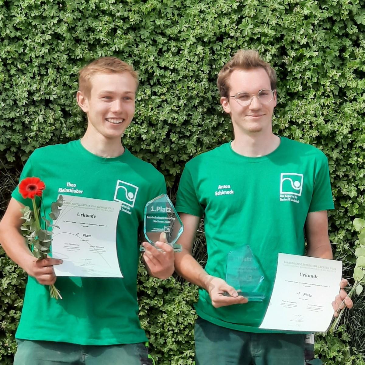11 - Theo Kleinstäuber (l.) und Anton Schimeck sind Sieger des Sachsen Cups. | Foto: Christian Habel
