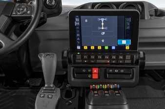Neues Bedienkonzept für Unimog