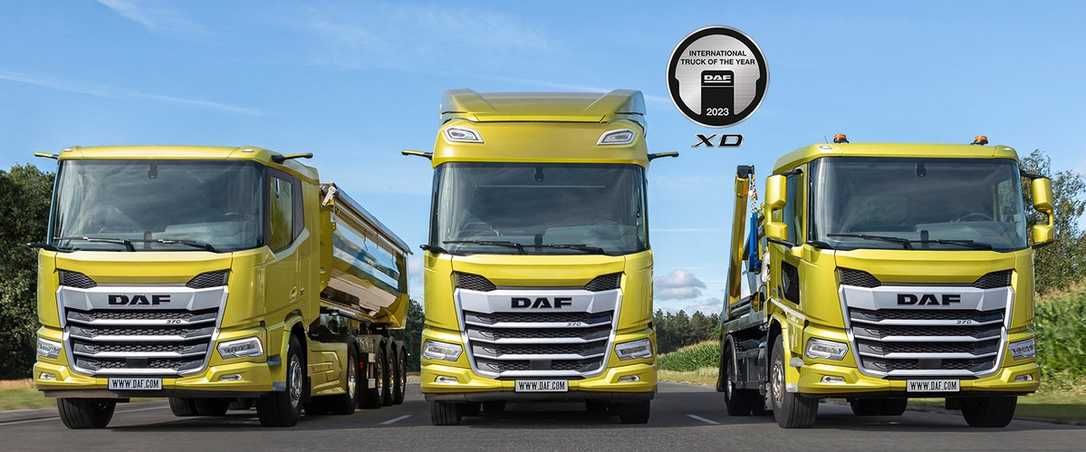 Neue Lkw-Baureihen von DAF für Bau und Lieferverkehr Neue Lkw-Baureihen von DAF für Bau und Lieferverkehr
