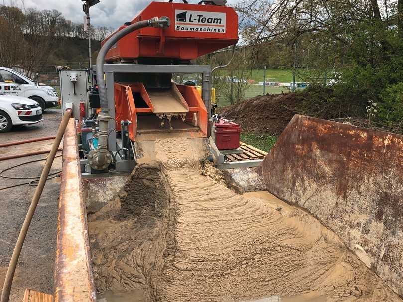 Einsatz der Separationsanlage | Foto: Markus Dohmann Einsatz der Separationsanlage | Foto: Markus Dohmann