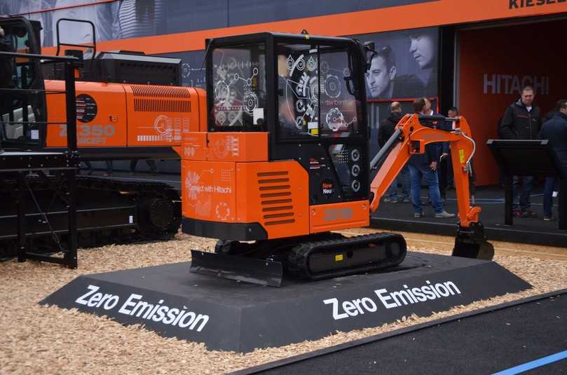 Auf der bauma 2019 stand auch der KTEG-Minibagger ZE19 schon in den Startlöchern. In diesem Sommer beginnt die Serienproduktion. | Foto: B_I/hs Auf der bauma 2019 stand auch der KTEG-Minibagger ZE19 schon in den Startlöchern. In diesem Sommer beginnt die Serienproduktion. | Foto: B_I/hs