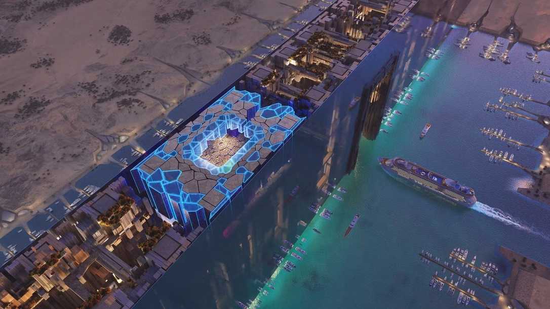 Bauprojekt: Neues Stadion für Neom The Line soll Teil der Fußball-WM 2034 werden Bauprojekt: Neues Stadion für Neom The Line soll Teil der Fußball-WM 2034 werden