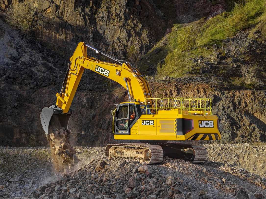 JCB stellt Kettenbagger 370X als Nachfolger des JS370 vor JCB stellt Kettenbagger 370X als Nachfolger des JS370 vor