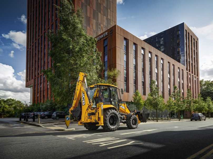 Um zwischen Straßen- und Ladeleistung zu wechseln, wird auch Torque-Lock zum Standard bei den JCB Baggerlagern. | Foto: JCB Um zwischen Straßen- und Ladeleistung zu wechseln, wird auch Torque-Lock zum Standard bei den JCB Baggerlagern. | Foto: JCB
