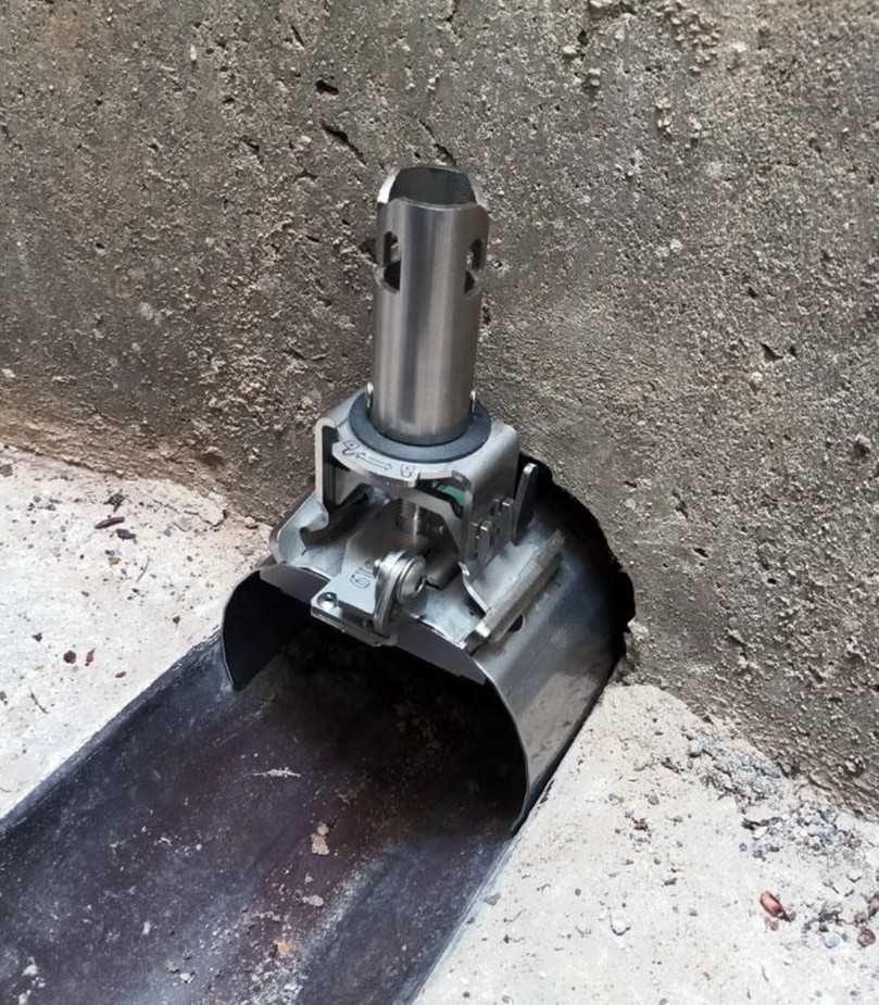 Eine weitere Herangehensweise, empfohlen von Rainer Neuber, sind Rattensperren und Rattentrichter. Diese verhindern das Eindringen der Ratte über die Kanalisation. | Foto: IHS Eine weitere Herangehensweise, empfohlen von Rainer Neuber, sind Rattensperren und Rattentrichter. Diese verhindern das Eindringen der Ratte über die Kanalisation. | Foto: IHS