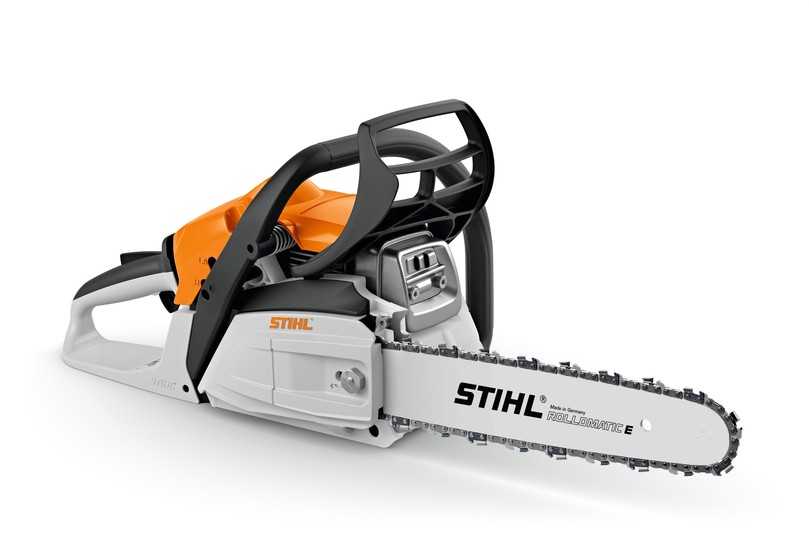 Bei der MS 182 sorgt der stabile Krallenanschlag aus Metall für einen festen Sitz der Säge am Holz. | Foto: Stihl Bei der MS 182 sorgt der stabile Krallenanschlag aus Metall für einen festen Sitz der Säge am Holz. | Foto: Stihl