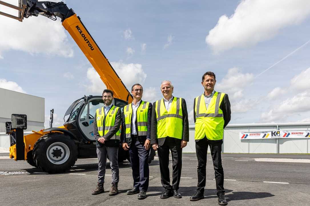 Manitou und Kiloutou rüsten Elektroantrieb in Teleskoplader nach Manitou und Kiloutou rüsten Elektroantrieb in Teleskoplader nach