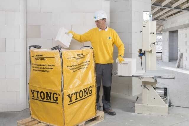 Recycling: Porenbeton-Abfälle zum Werk zurückschicken Recycling: Porenbeton-Abfälle zum Werk zurückschicken