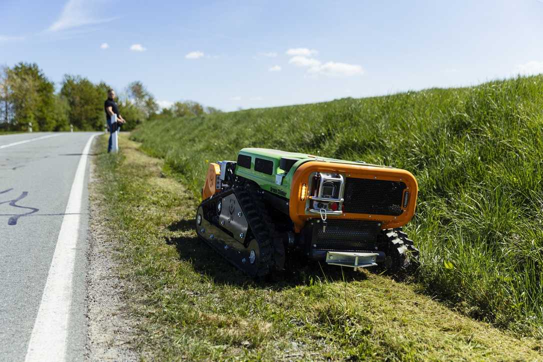 Vogt präsentiert neue Mulchraupe Vogt präsentiert neue Mulchraupe