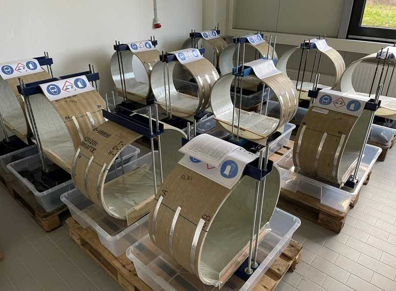 Beständigkeitstest gegen Spannungskorrosion über eine Prüfdauer von 10.000 h. | Foto: Subor Boru San. VE TİC. A.Ş. Beständigkeitstest gegen Spannungskorrosion über eine Prüfdauer von 10.000 h. | Foto: Subor Boru San. VE TİC. A.Ş.