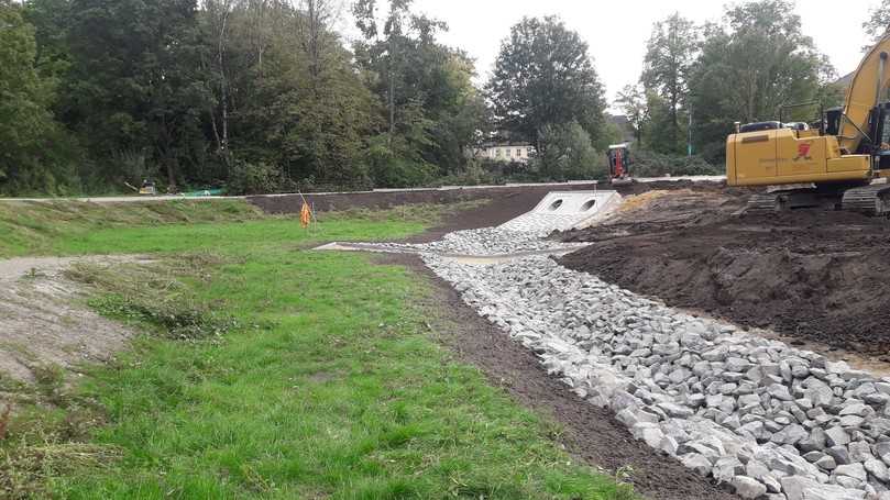 Das Bauvorhaben Regenrückhaltebecken Quartier Hohe Wende in Celle | Foto: Moba Das Bauvorhaben Regenrückhaltebecken Quartier Hohe Wende in Celle | Foto: Moba