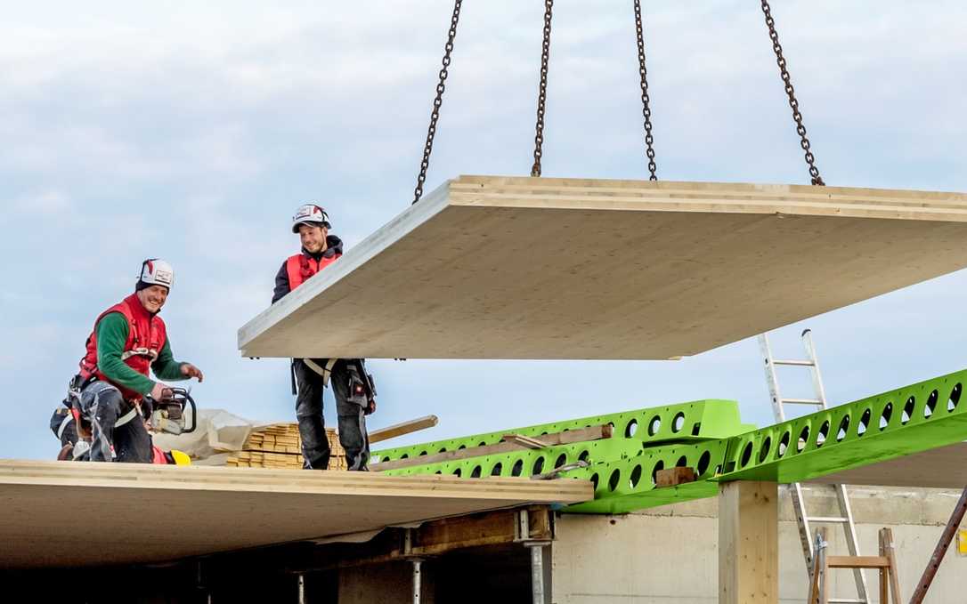 Peikko stellt CO2-reduzierten Stahl-Verbundträger für Flachdecken vor Peikko stellt CO2-reduzierten Stahl-Verbundträger für Flachdecken vor