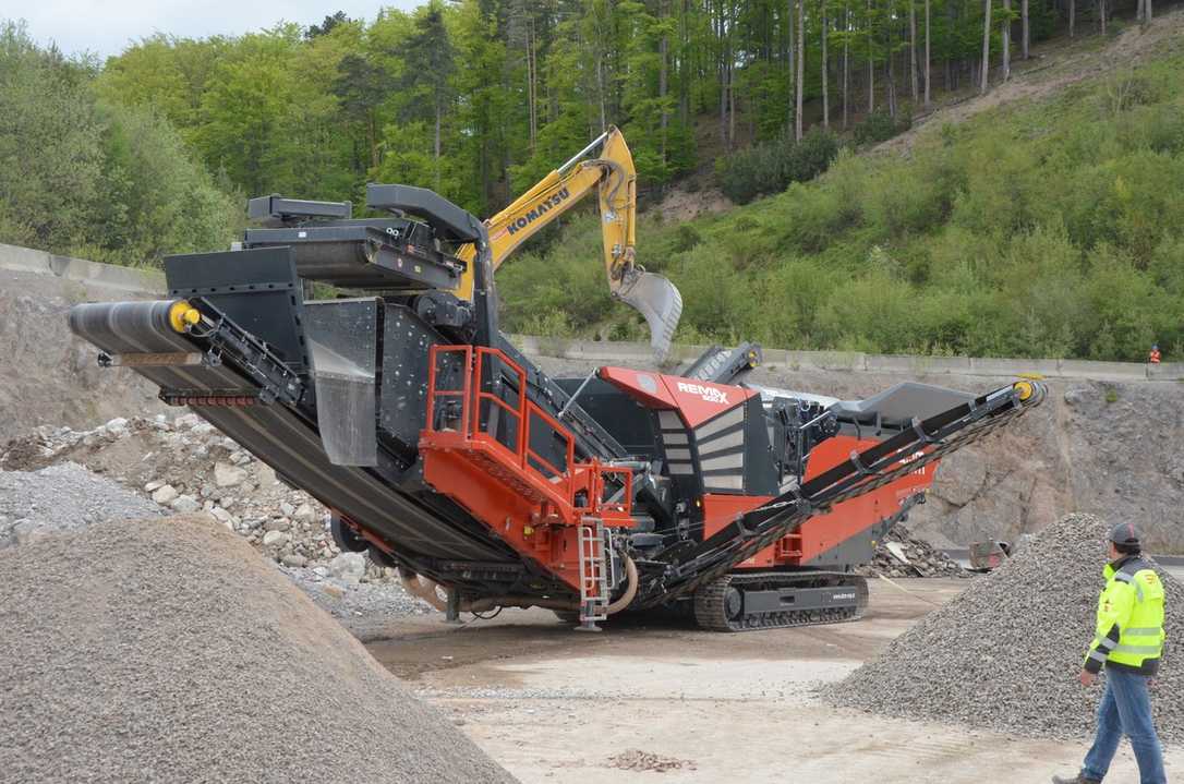 SBM Mineral Processing Remax 600 autonome Brechanlage in Zöchling-Steinbruch SBM Mineral Processing Remax 600 autonome Brechanlage in Zöchling-Steinbruch