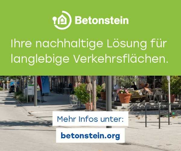 Vergleichende Ökobilanz: Betonpflaster punktet im Straßenbau Vergleichende Ökobilanz: Betonpflaster punktet im Straßenbau