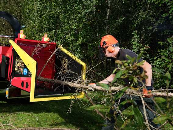 Neuer Motorhäcksler mit höherer Hackleistung