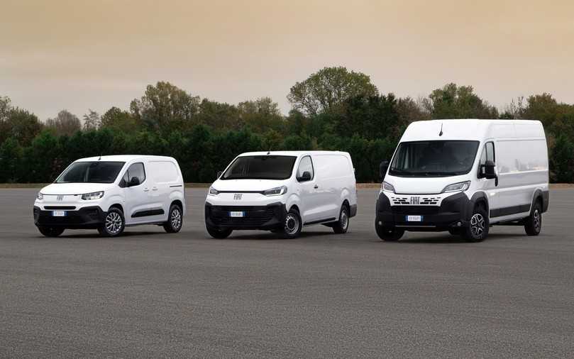 Die neue Fiat-Flotte 2024: Markenzeichen in Großbuchstaben, energischer Blick. | Foto: Stellantis, Unruh Die neue Fiat-Flotte 2024: Markenzeichen in Großbuchstaben, energischer Blick. | Foto: Stellantis, Unruh