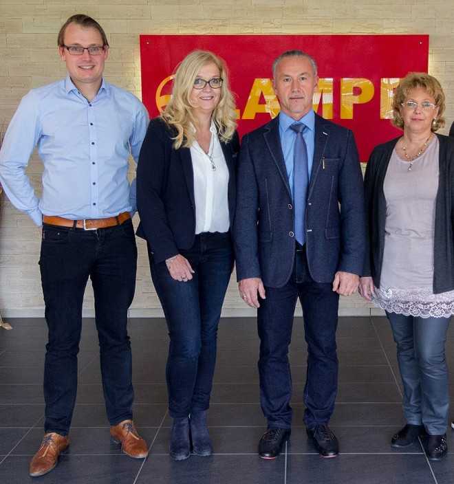 Die heutige Geschäftsführung und Verwaltung der Firma Lampe | Foto: Lampe Die heutige Geschäftsführung und Verwaltung der Firma Lampe | Foto: Lampe