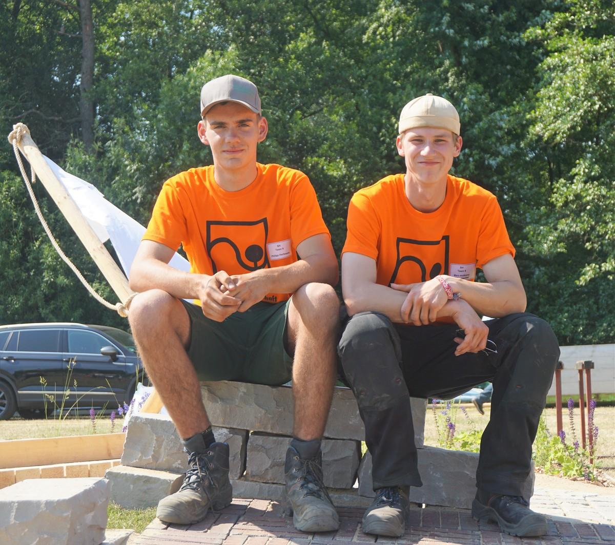 6 - Die schleswig-holsteinischen Landesmeister heißen Philipp Hartmann (l.) und Marc-Anthony Stürzebacher. | Foto: Christian Habel
