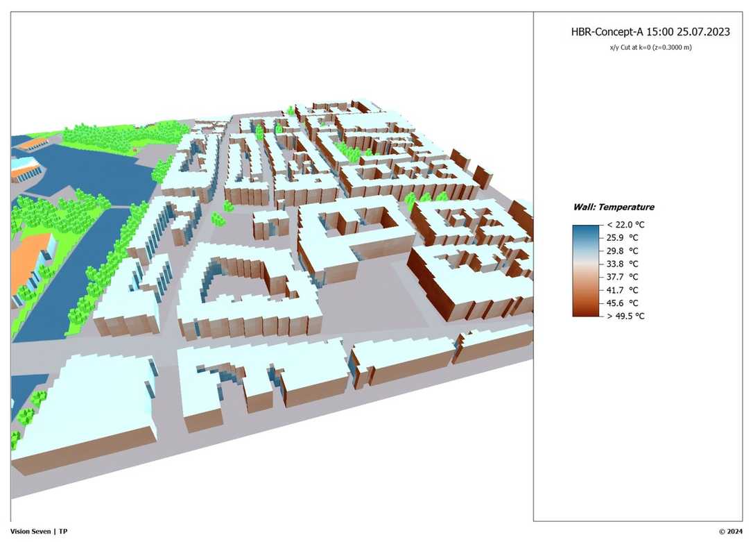 Hitze-Inseln in der Stadt: Was kann Vision Seven tun Hitze-Inseln in der Stadt: Was kann Vision Seven tun