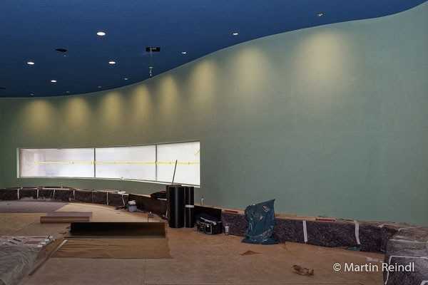 Der Neubau des Volkstheaters München: Konkave und konvexe Formen sind allgegenwärtig. | Foto: Martin Reindl Der Neubau des Volkstheaters München: Konkave und konvexe Formen sind allgegenwärtig. | Foto: Martin Reindl