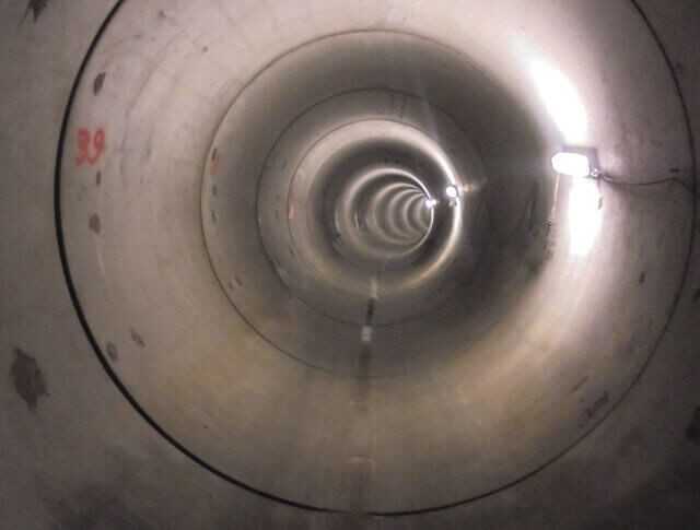 Der Blick in den fertigen Tunnel vermittelt einen Eindruck von dem engen Kurvenradius. | Foto: K-Boringen Der Blick in den fertigen Tunnel vermittelt einen Eindruck von dem engen Kurvenradius. | Foto: K-Boringen