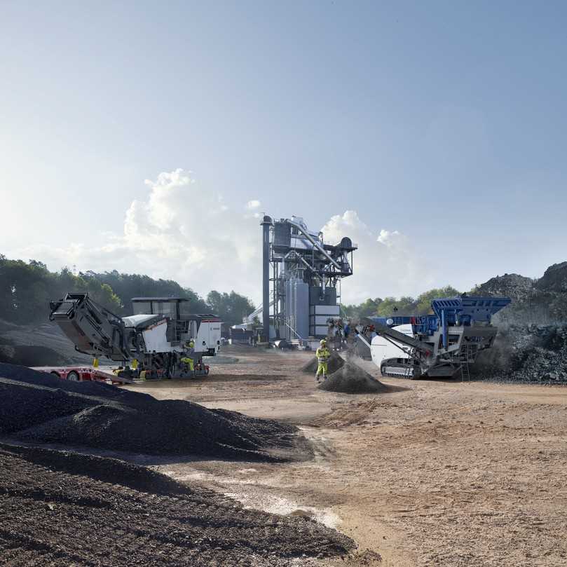 Der Rezeptgenerator von Benninghoven trägt als ergänzende Softwareoption der Anlagensteuerung BLS 4 wesentlich zum optimalen Recyclingmanagement in der Asphaltmischanlage bei. | Foto: Wirtgen Group Der Rezeptgenerator von Benninghoven trägt als ergänzende Softwareoption der Anlagensteuerung BLS 4 wesentlich zum optimalen Recyclingmanagement in der Asphaltmischanlage bei. | Foto: Wirtgen Group