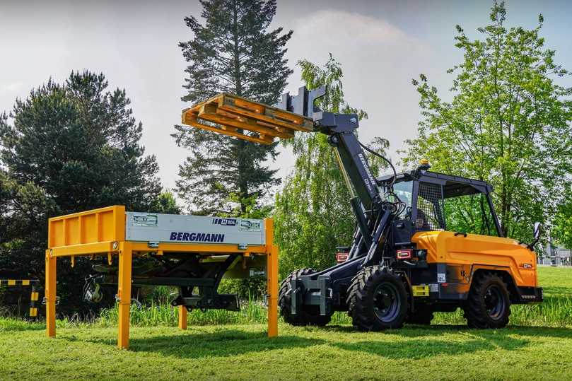 Einen neuen Multilader will Bergmann Maschinenbau auf der Freilandausstellung Demopark in Eisenach präsentieren. | Foto: Bergmann Einen neuen Multilader will Bergmann Maschinenbau auf der Freilandausstellung Demopark in Eisenach präsentieren. | Foto: Bergmann