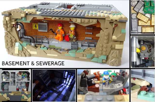 Erstes Lego-Modell zum Thema Kanalisation Erstes Lego-Modell zum Thema Kanalisation