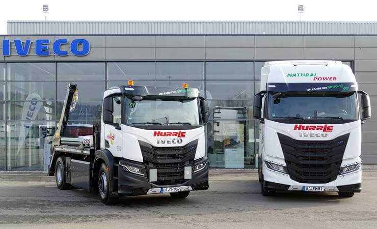 Iveco liefert ersten S-Way Absetzkipper mit CNG-Antrieb Iveco liefert ersten S-Way Absetzkipper mit CNG-Antrieb