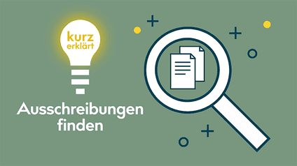 Erfolgreich Ausschreibungen finden!