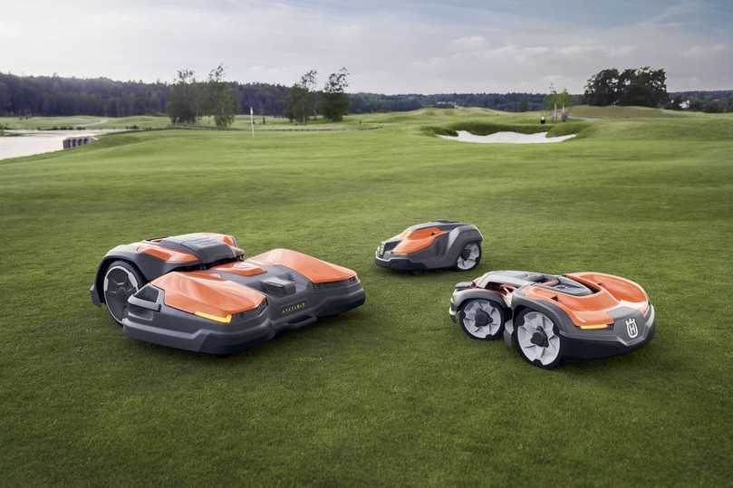 Automower-Mähroboter von Husqvarna sind je nach gewünschter Grasqualität für Flächen bis zu 6.000 m²/Tag geeignet. | Foto: Husqvarna Automower-Mähroboter von Husqvarna sind je nach gewünschter Grasqualität für Flächen bis zu 6.000 m²/Tag geeignet. | Foto: Husqvarna