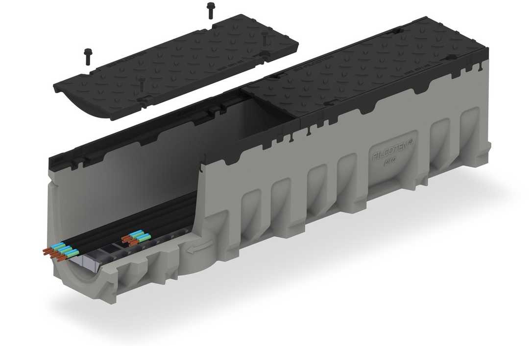 Neuheiten von BG-Graspointner: Rinnen mit Kabelkanal und LED Neuheiten von BG-Graspointner: Rinnen mit Kabelkanal und LED