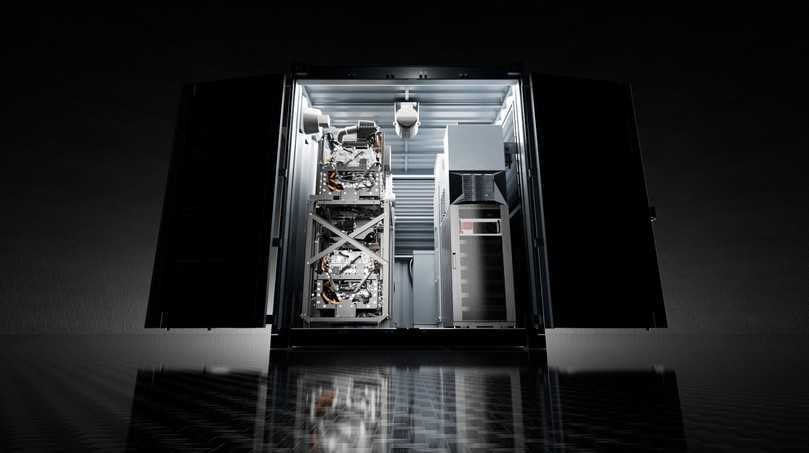 Kohler Energy will sein erstes Wasserstoff-Brennstoffzellen-Stromversorgungssystem auf den Markt bringen: Die 100-kW-Brennstoffzelle mit fester Polymerelektrolytmembran verwendet grünen Wasserstoff und eignet sich für kritische Stromverbraucher wie Krankenhäuser oder Rechenzentren. | Foto: Kohler Kohler Energy will sein erstes Wasserstoff-Brennstoffzellen-Stromversorgungssystem auf den Markt bringen: Die 100-kW-Brennstoffzelle mit fester Polymerelektrolytmembran verwendet grünen Wasserstoff und eignet sich für kritische Stromverbraucher wie Krankenhäuser oder Rechenzentren. | Foto: Kohler