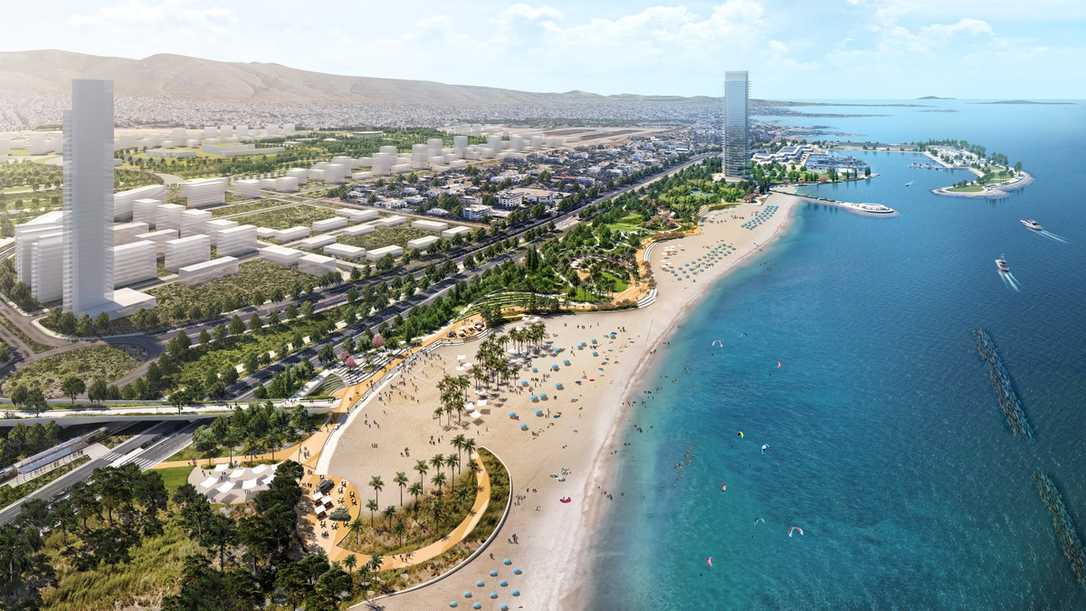 Ellinikon: Erster Spatenstich für Wolkenkratzer Riviera Tower Ellinikon: Erster Spatenstich für Wolkenkratzer Riviera Tower