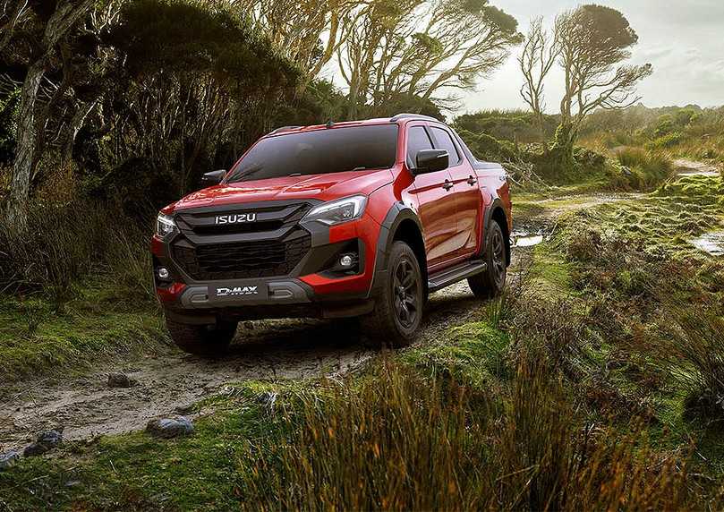 Mit wuchtiger und kantiger Front tritt der neue Isuzu D-Max im Modelljahr 2025 an. | Foto: Isuzu Mit wuchtiger und kantiger Front tritt der neue Isuzu D-Max im Modelljahr 2025 an. | Foto: Isuzu