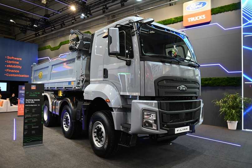 Ford F-Line 4145 D L 8x4-Kipper | Foto: QUATEX Ford F-Line 4145 D L 8x4-Kipper | Foto: QUATEX