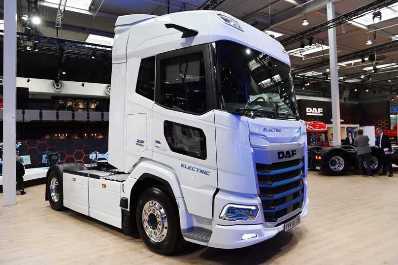 DAF XF Electric als Sattelzugmaschine | Foto: QUATEX DAF XF Electric als Sattelzugmaschine | Foto: QUATEX