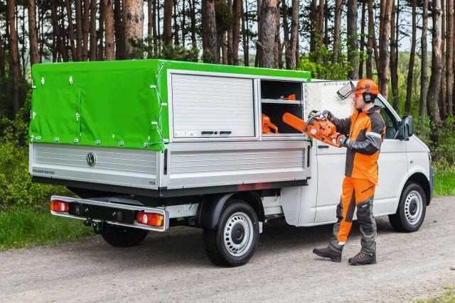 Maßgeschneiderte Transportlösung für den Volkswagen Transporter. Maßgeschneiderte Transportlösung für den Volkswagen Transporter.