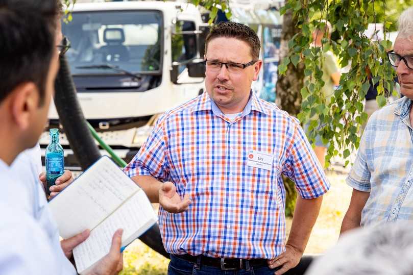 Patrick Litz (Stadt Altena): „Ich habe das Abwassernetzwerk schätzen gelernt, weil man auf kurzem, schnellen Weg wertvolle Informationen zu aktuellen Themen beschaffen kann.“ Wichtig für ihn: die Abwassersprechstunde an jedem Freitag und das für Mitglieder kostenlose Weiterbildungsangebot des IKT. | Foto: IKT Patrick Litz (Stadt Altena): „Ich habe das Abwassernetzwerk schätzen gelernt, weil man auf kurzem, schnellen Weg wertvolle Informationen zu aktuellen Themen beschaffen kann.“ Wichtig für ihn: die Abwassersprechstunde an jedem Freitag und das für Mitglieder kostenlose Weiterbildungsangebot des IKT. | Foto: IKT